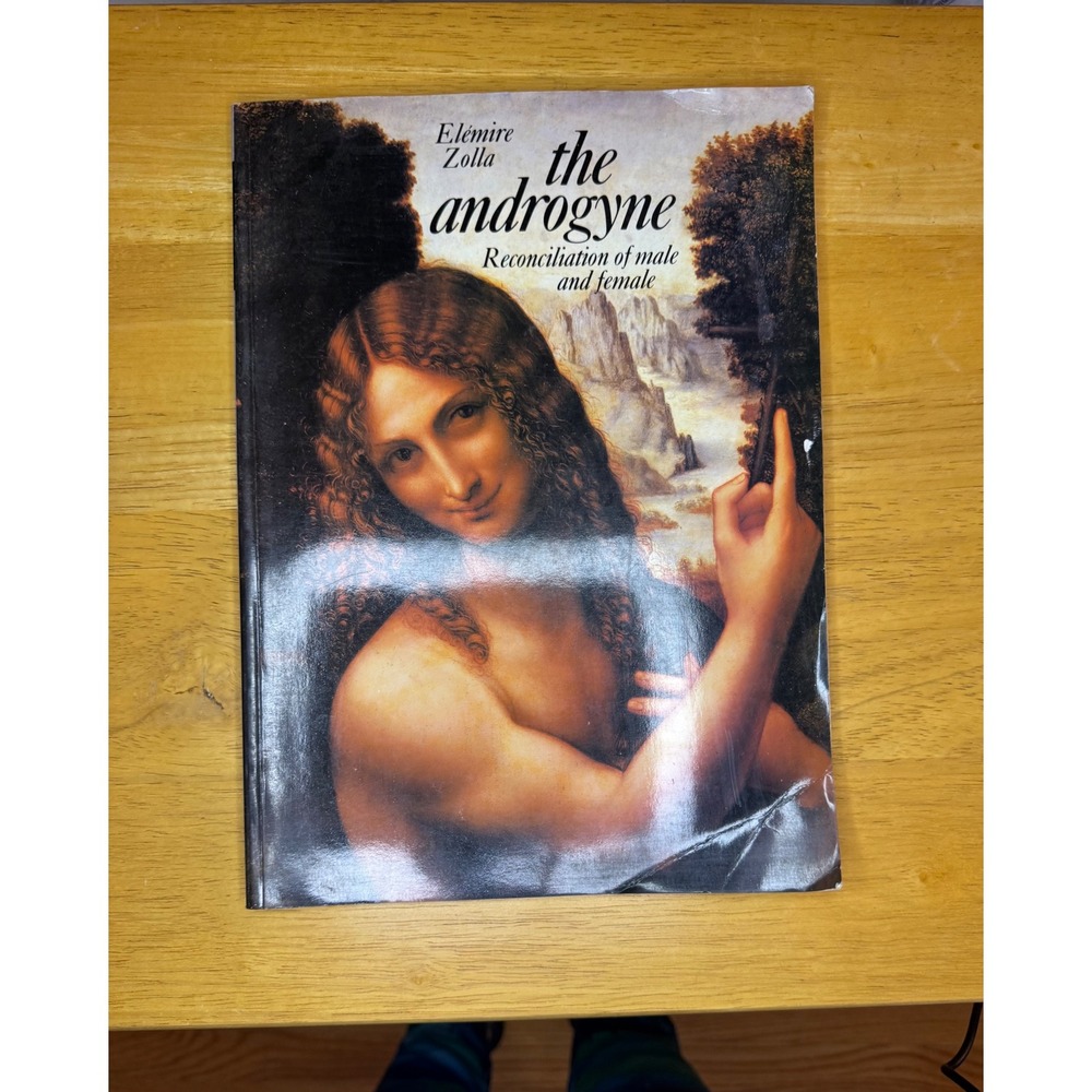 The Androgyne by Elemiere Zolla Illustrated Book Reconciliation Male Female 1981